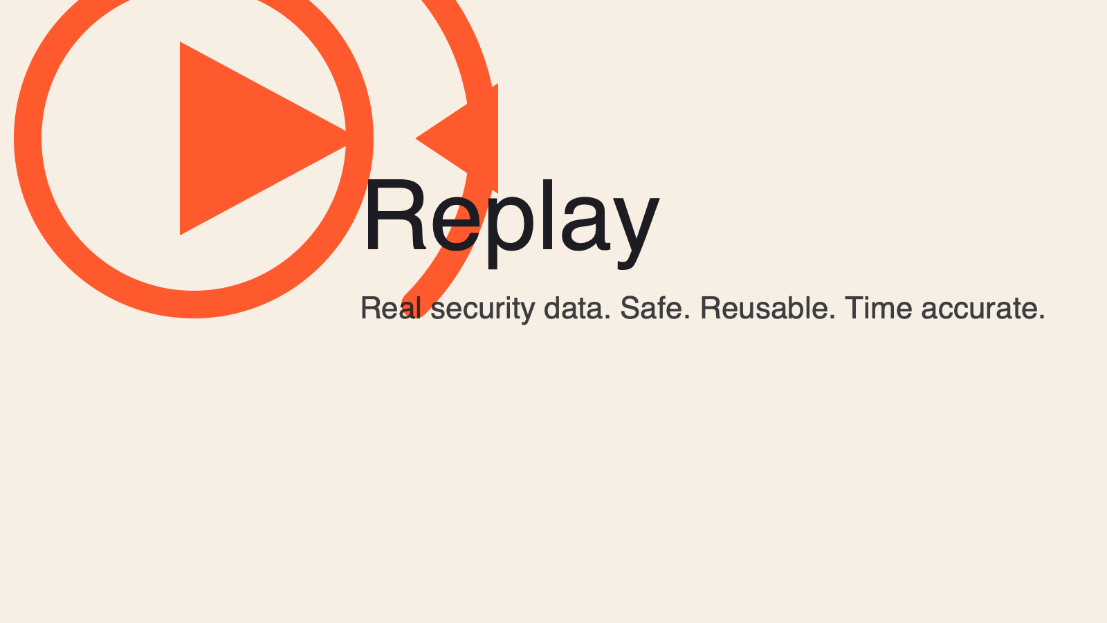 Replay identity and message